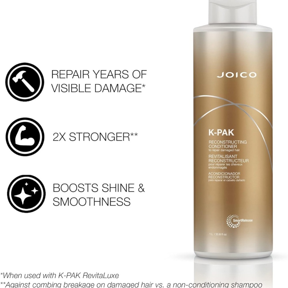 NWT Joico K-Pak Reconstructing Conditioner 1L